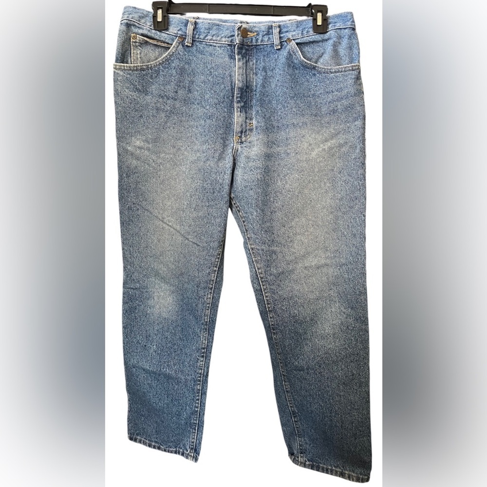 Lee Blue Straight Leg Jeans Size 38x30